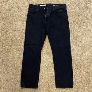 Gap 1969 Men’s black jeans, straight leg, 34x30